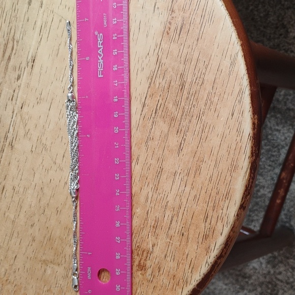 Multi Strand Sterling Silver Bracelet - Picture 7 of 10